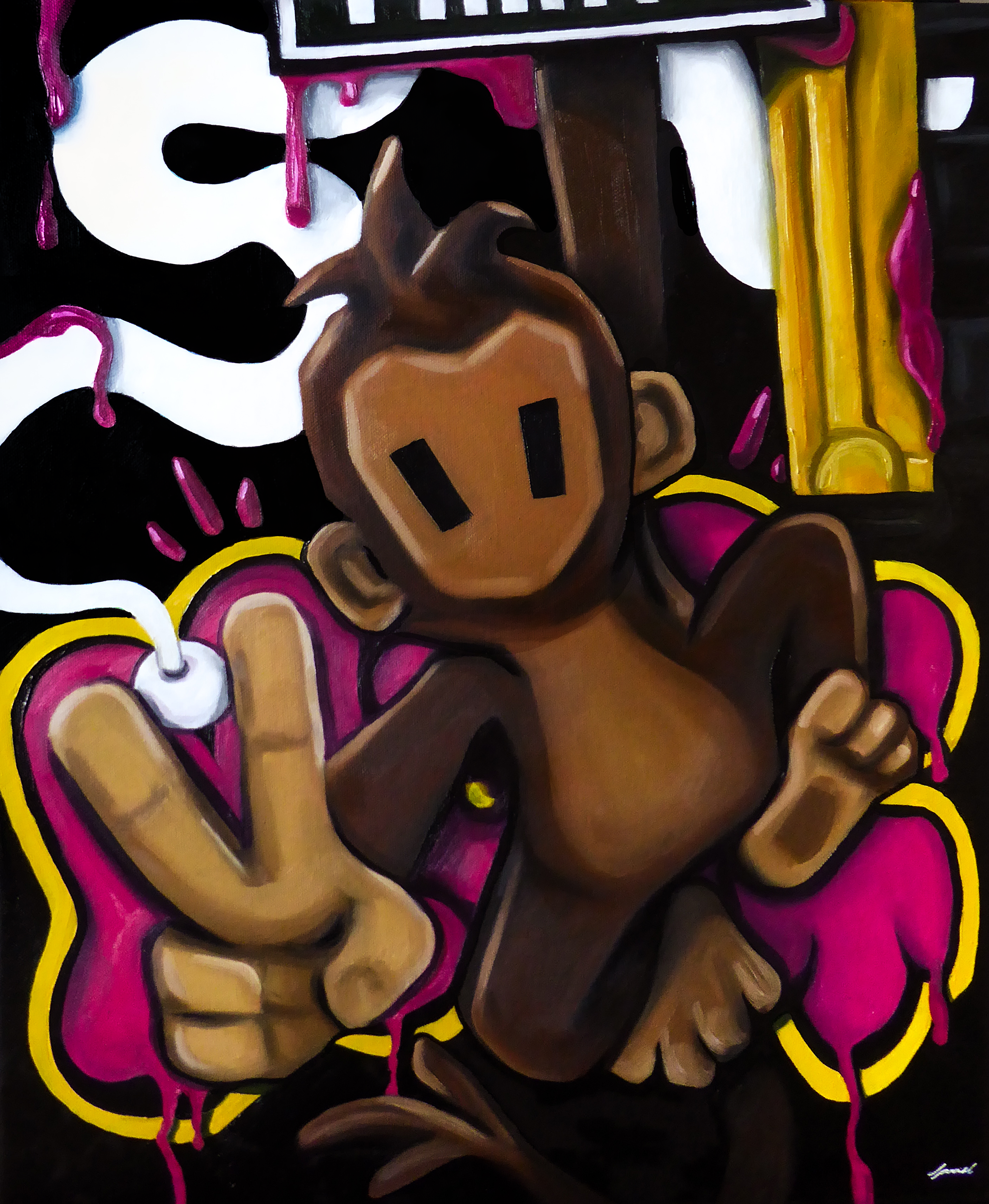 MONKE (BOTTOM) | PRINT