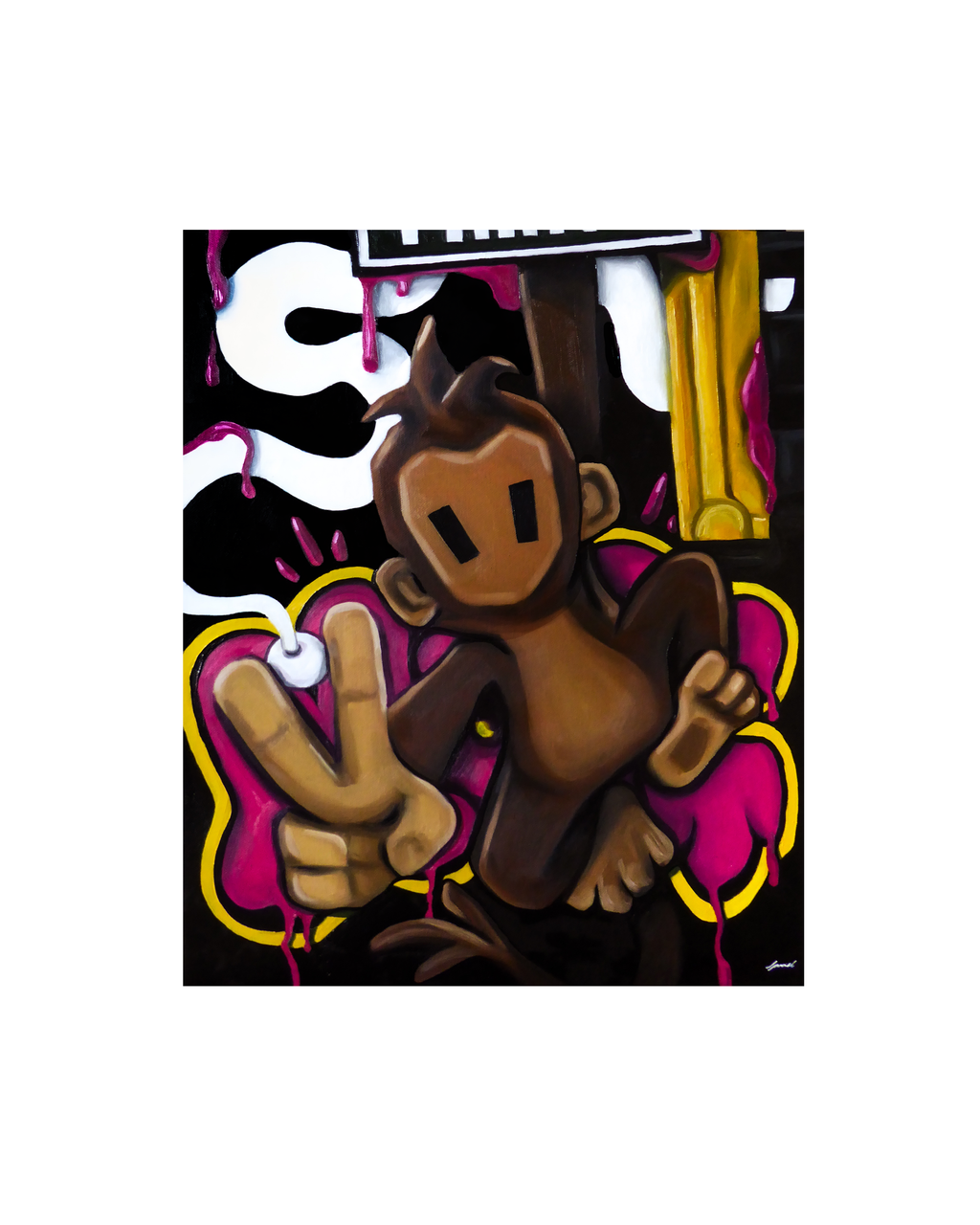 MONKE (BOTTOM) | PRINT