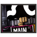 MONKE (TOP) | WOODEN FRAMED PRINT