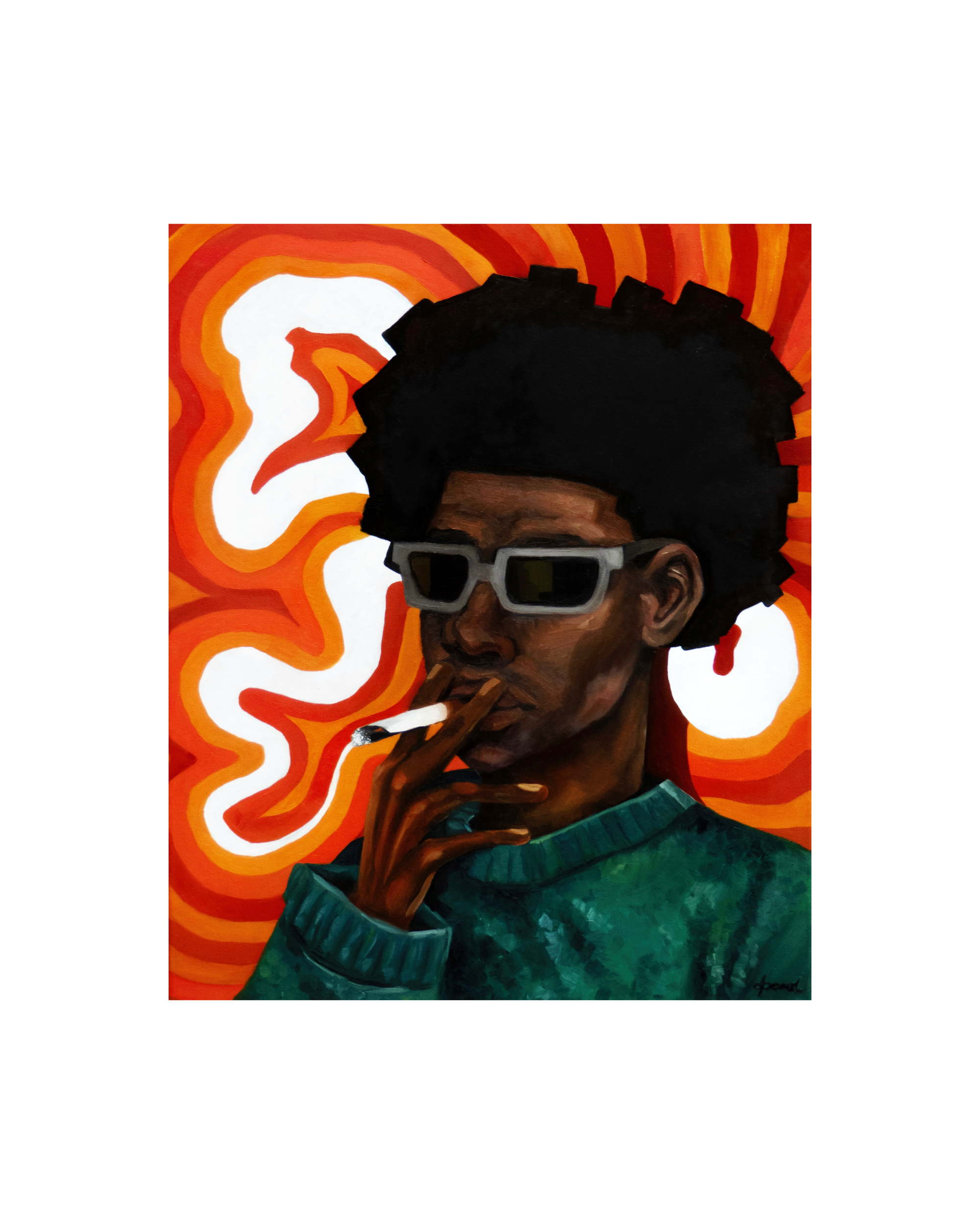 ORANGE RUSH | PRINT