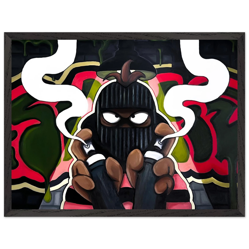SHIEST | WOODEN FRAMED PRINT