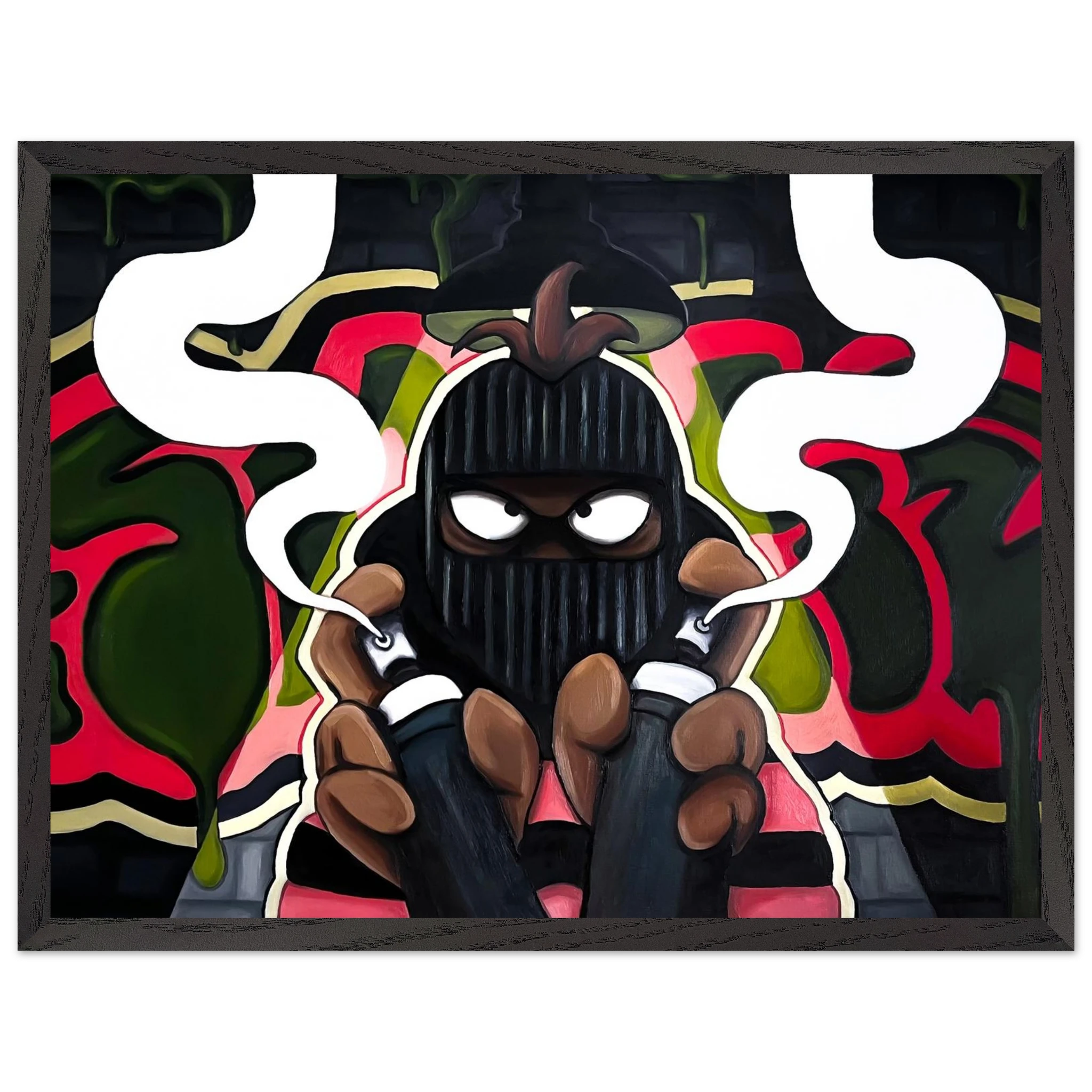 SHIEST | WOODEN FRAMED PRINT