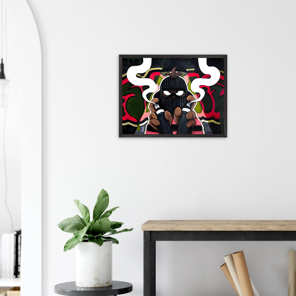 SHIEST | WOODEN FRAMED PRINT